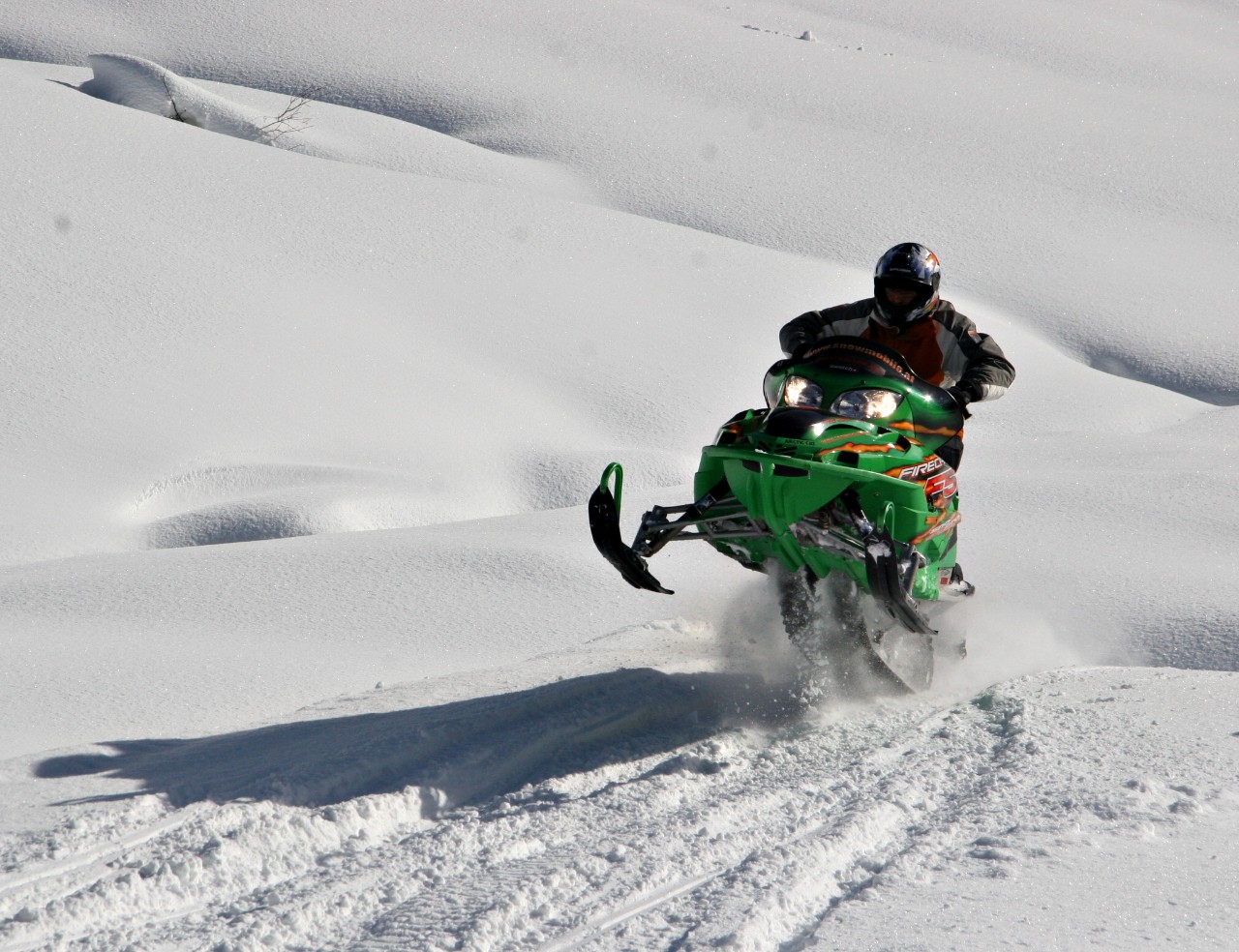 Ski Doo fahren Ski Doo fahren