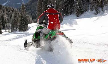 Ski Doo fahren
