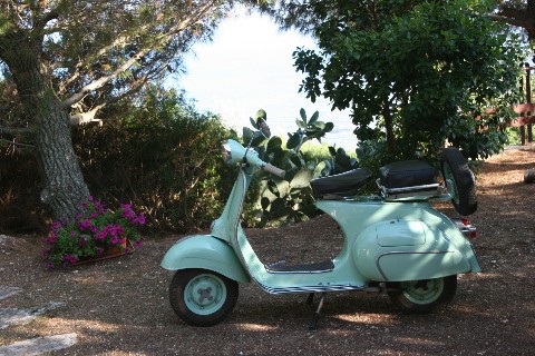 klassische Vespa ausleihen