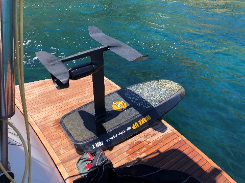 Foilboard Vermietung auf Elba